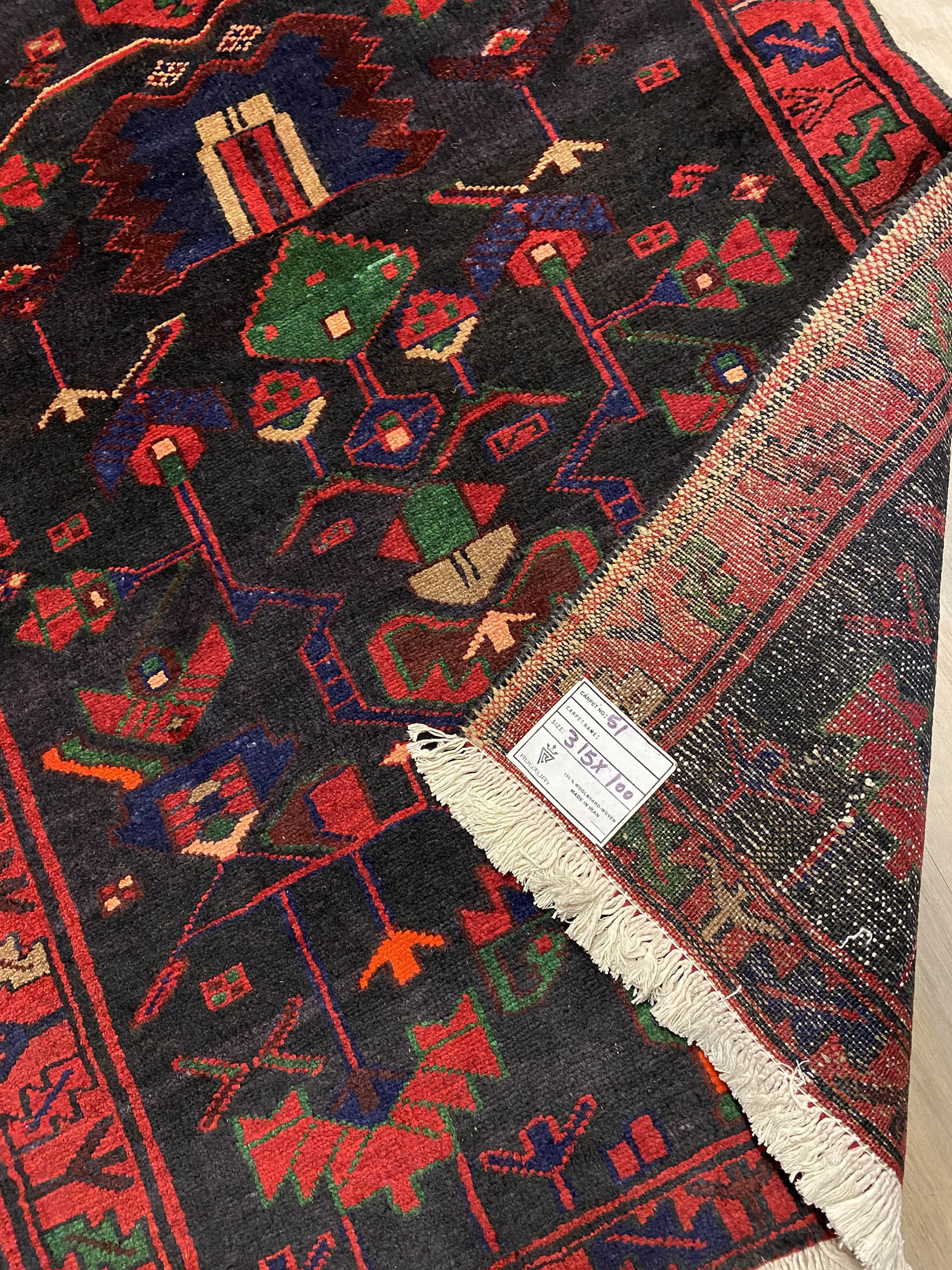 3M Hamedan Persian Runner (Malayer) - Image 3
