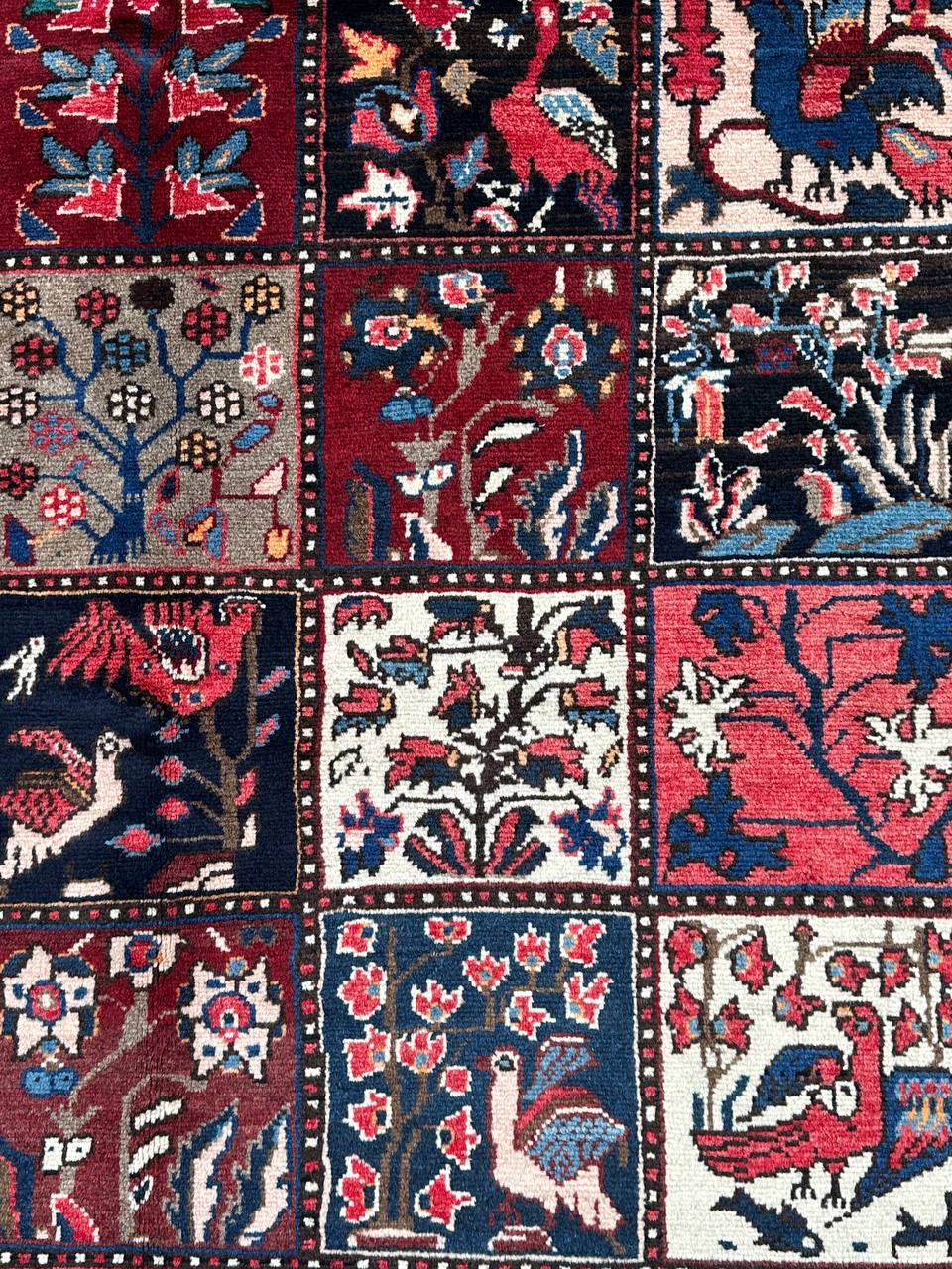 2.9x1.6M Garden Design Bakhtiari Persian Rug - Image 3