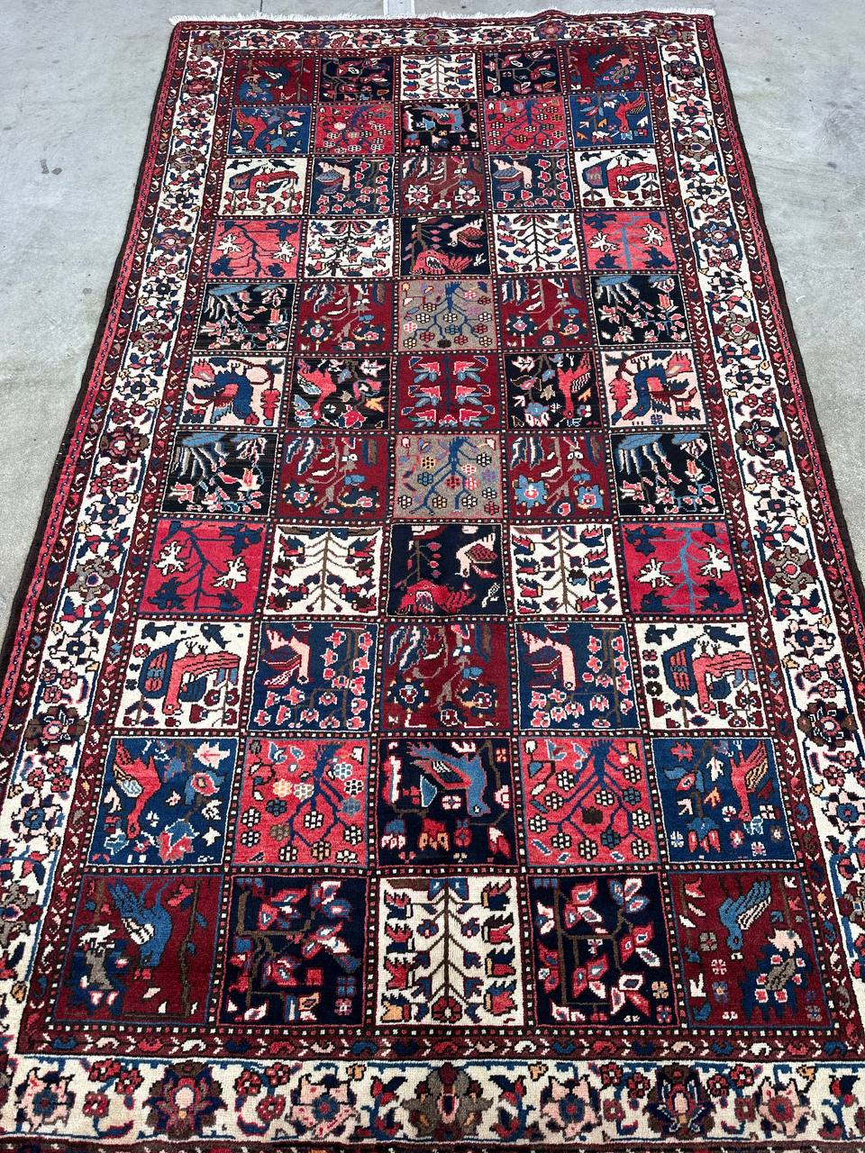 2.9x1.6M Garden Design Bakhtiari Persian Rug - Image 2