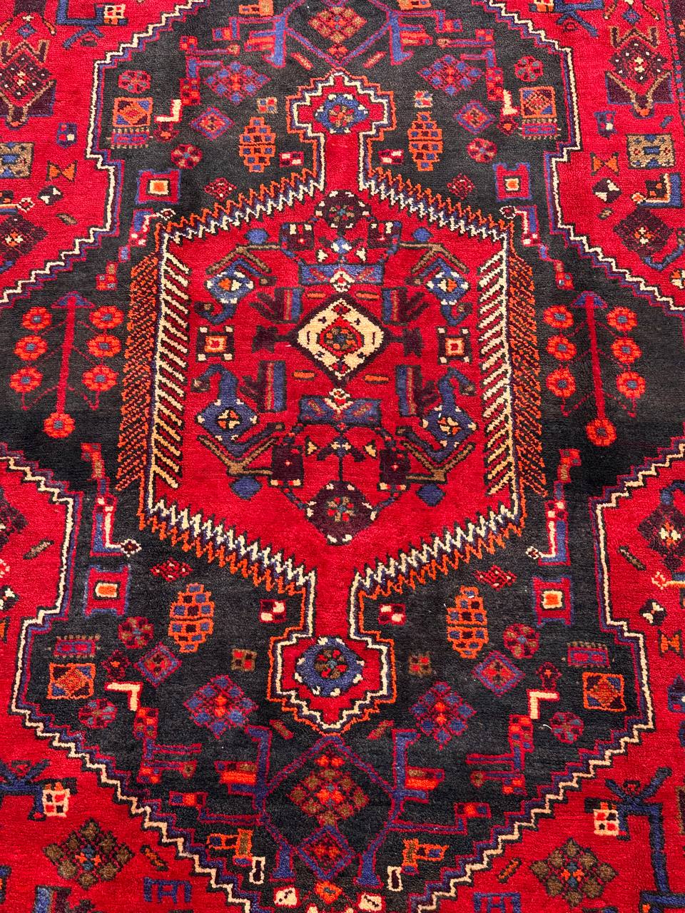 2.1x1.4M Hamedan Persian Rug - Image 3