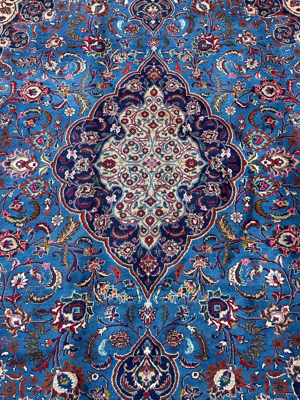 4x3M Traditional Persian Mashad Rug - Image 10