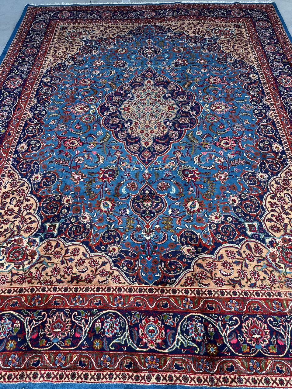 4x3M Traditional Persian Mashad Rug - Image 9