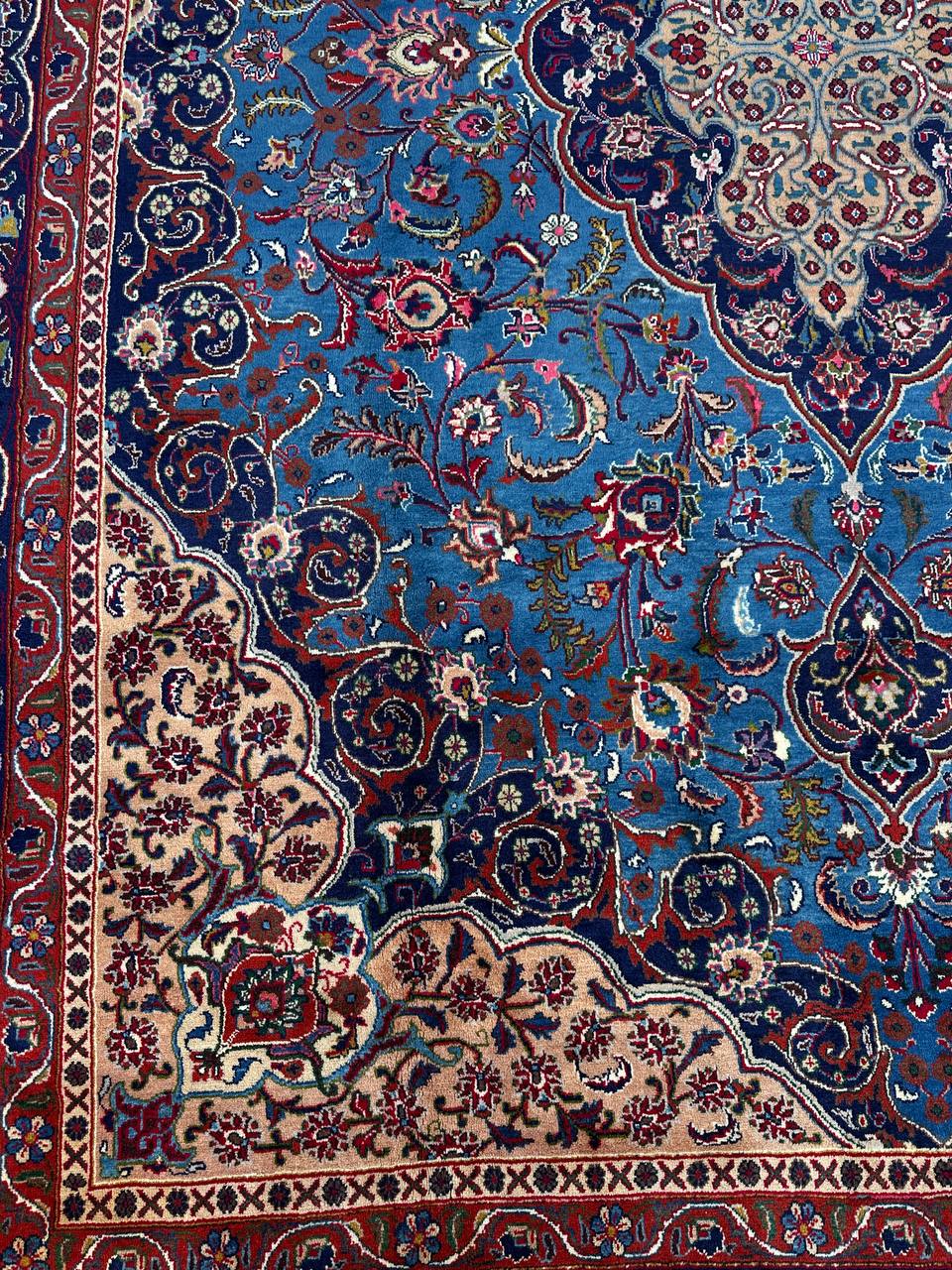 4x3M Traditional Persian Mashad Rug - Image 8