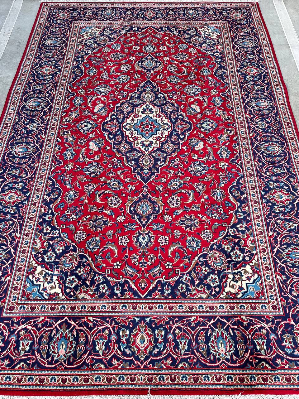3x2M Royal Traditional Persian Kashan Rug - Image 2