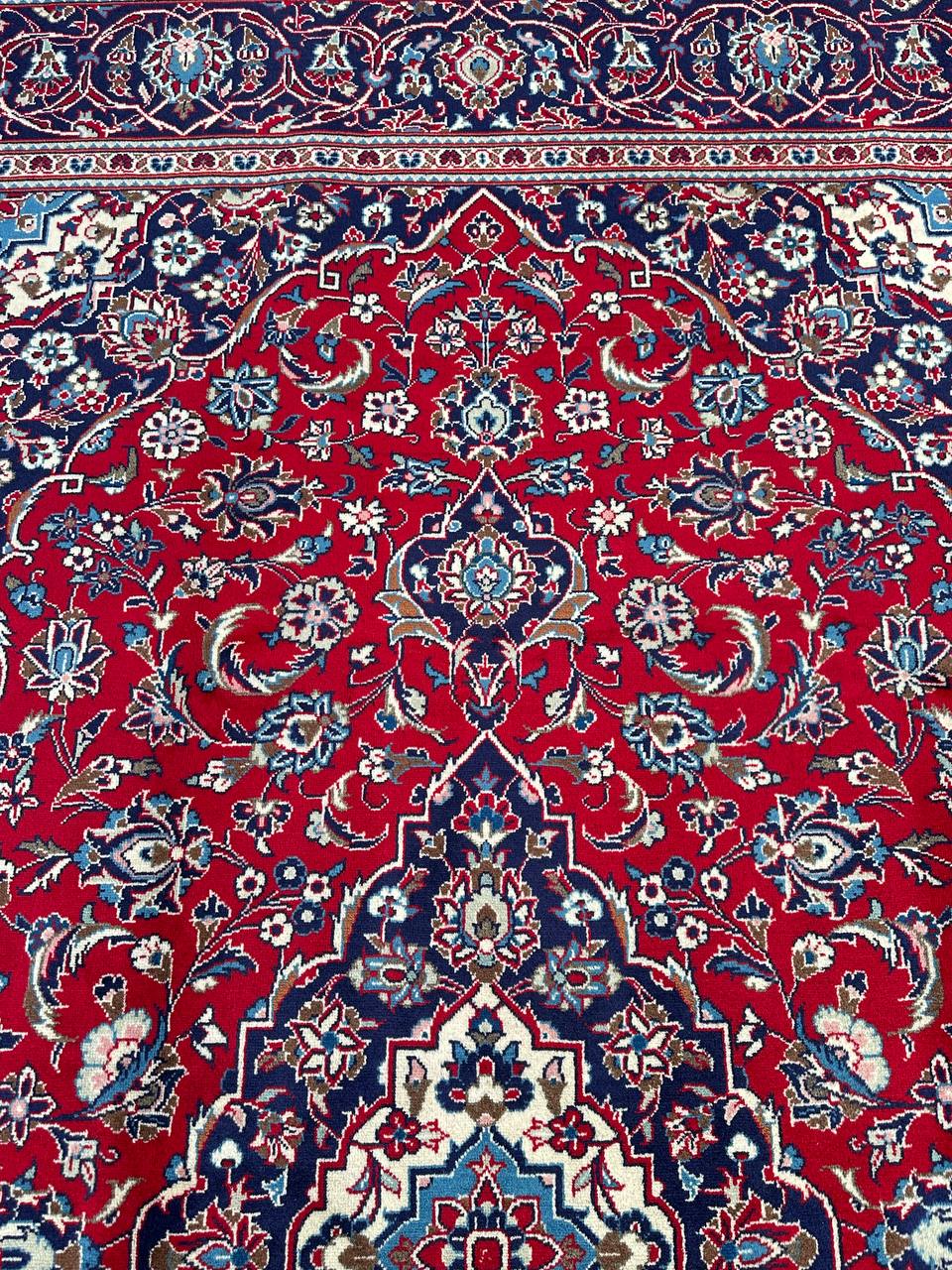 3x2M Royal Traditional Persian Kashan Rug - Image 3