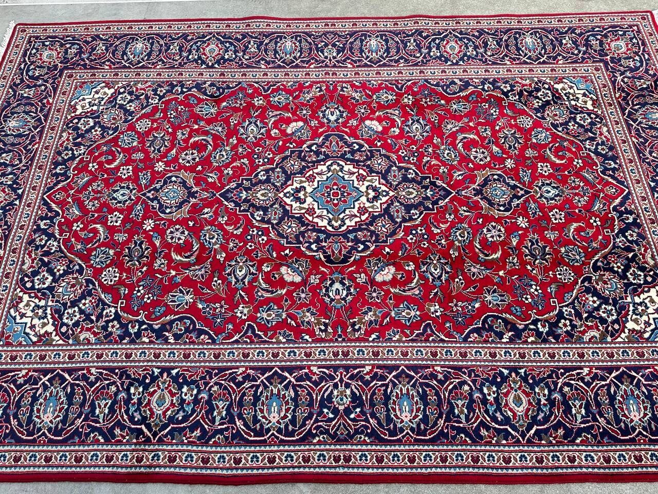 3x2M Royal Traditional Persian Kashan Rug - Image 8
