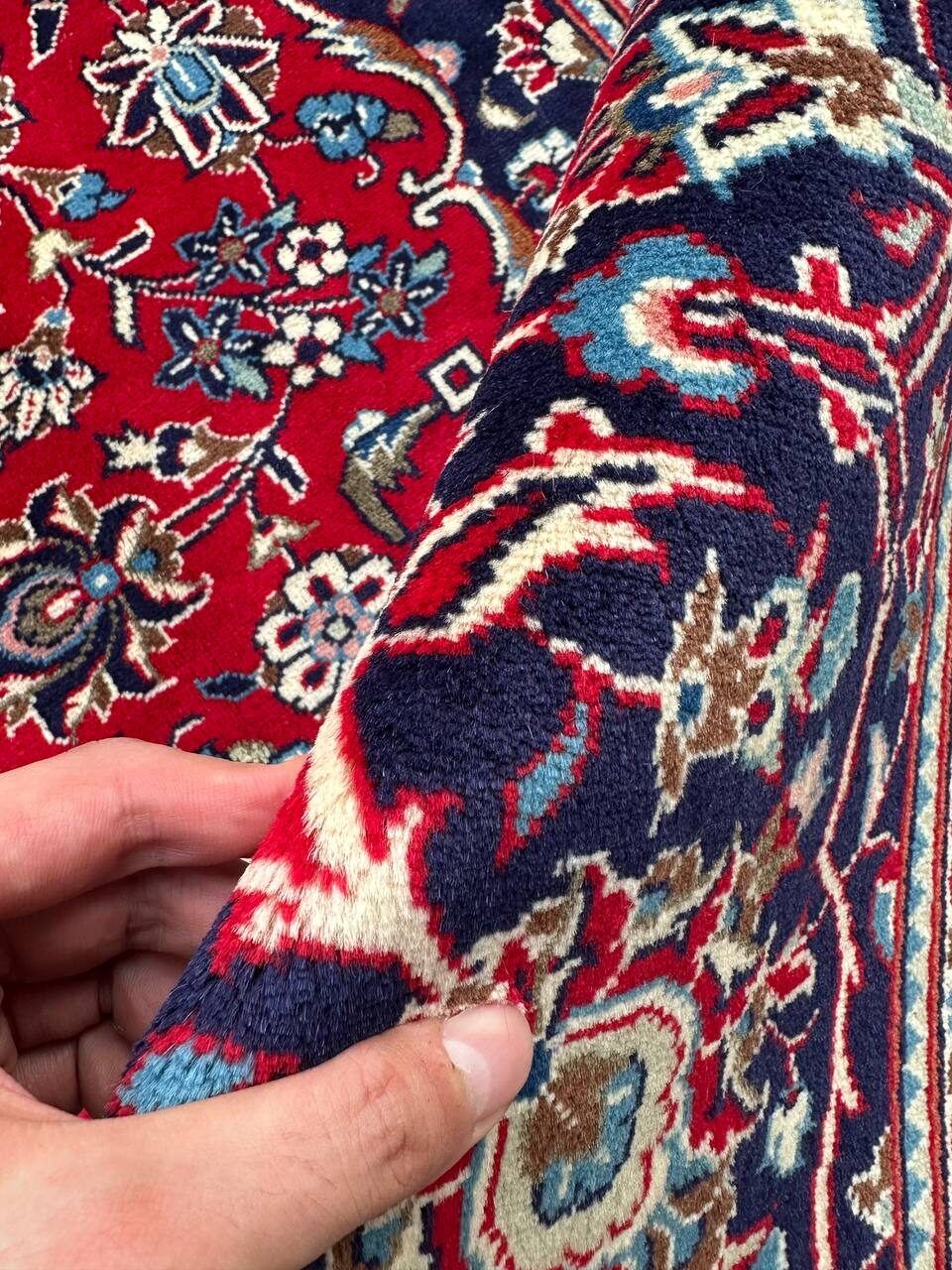 3x2M Royal Traditional Persian Kashan Rug - Image 4