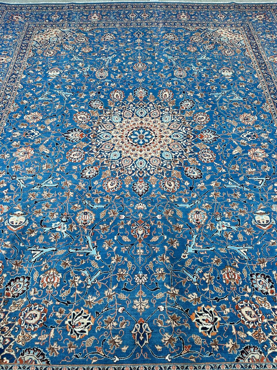 kashmar blue rug