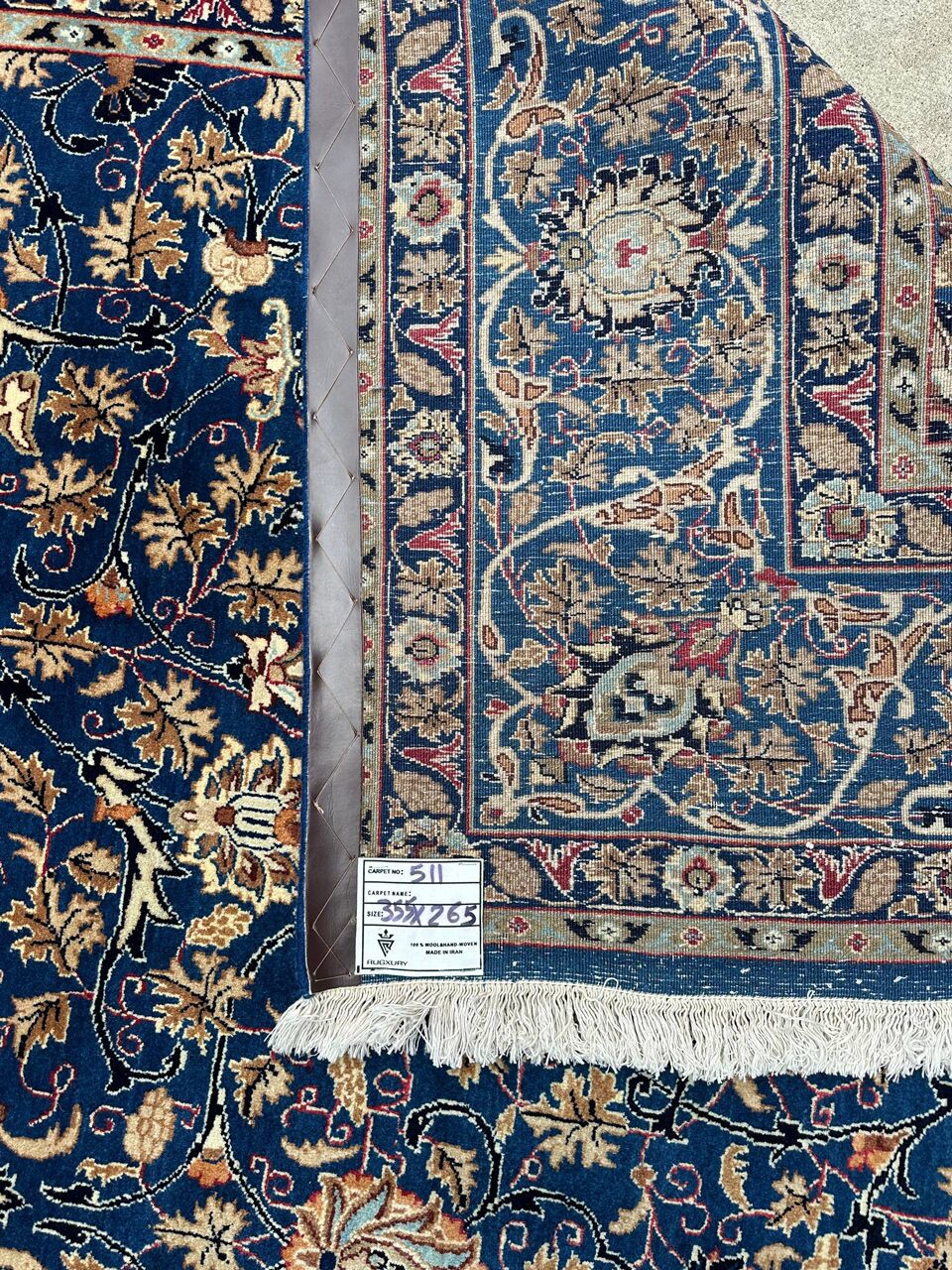 3.5x2.5M Signed Kashmar Rug - Image 15