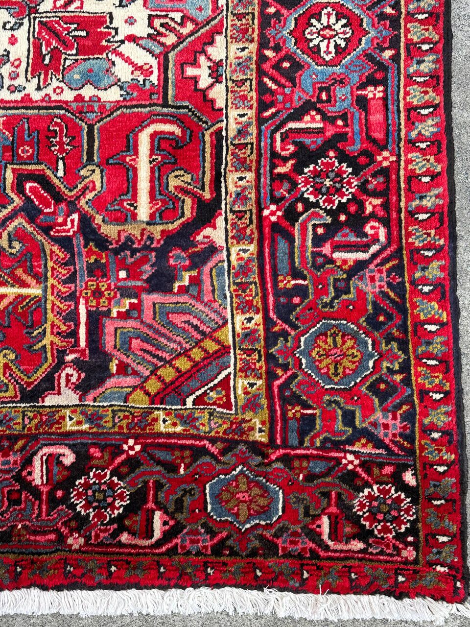 3.3x2.5M Fine Heriz Persian Rug - Image 10