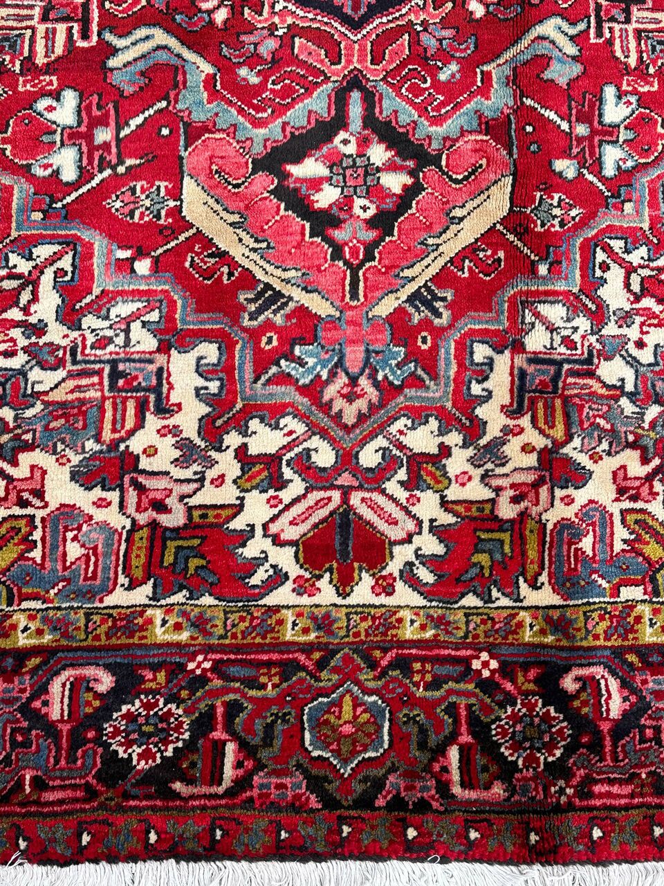 3.3x2.5M Fine Heriz Persian Rug - Image 12