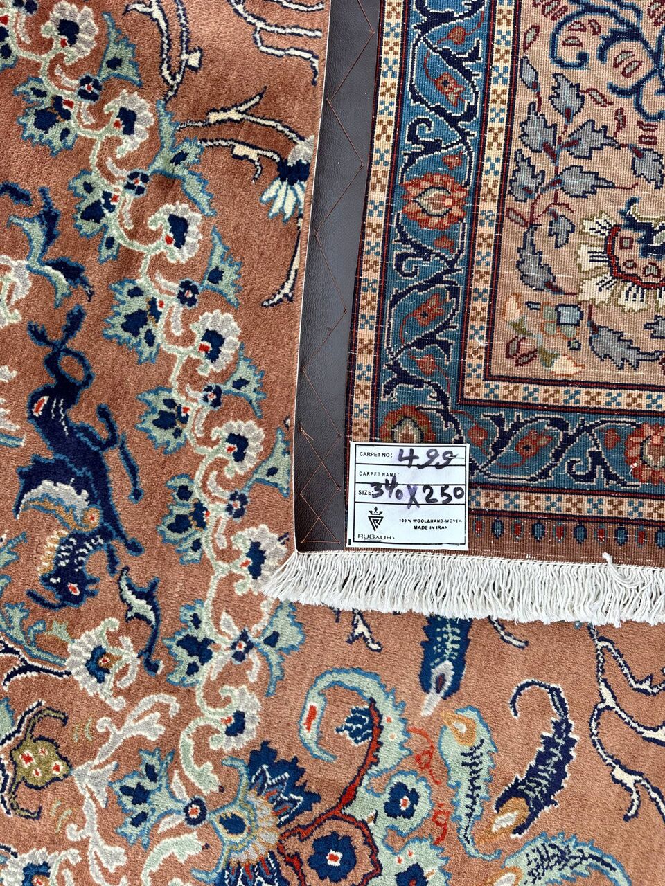 3.4x2.5M Fine Mood Persian Rug - Image 12