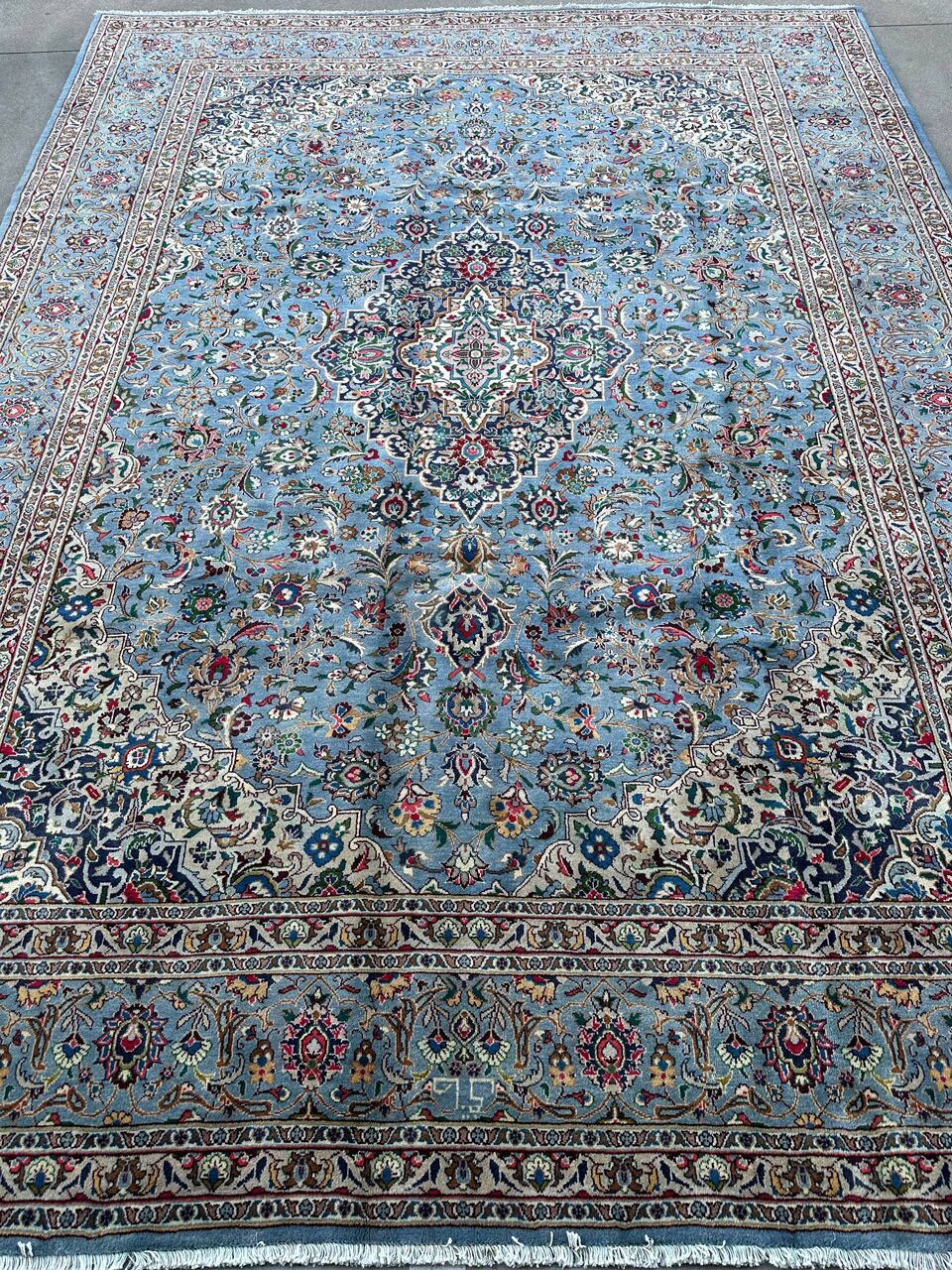 4x3M Signed Fine Kashmar Rug - Image 2