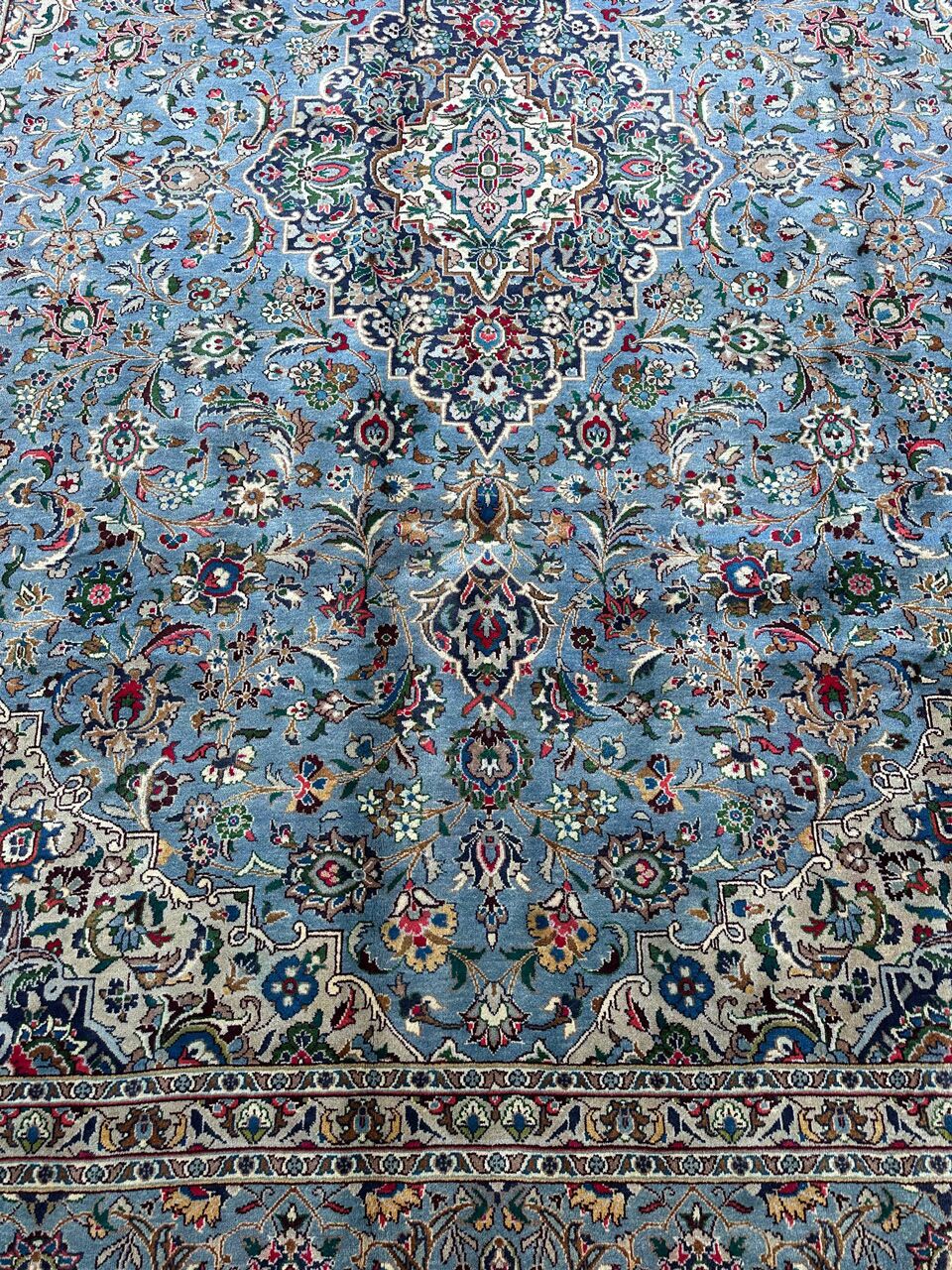4x3M Signed Fine Kashmar Rug - Image 9