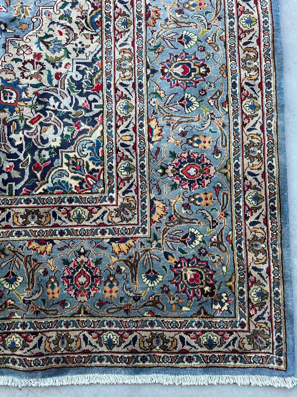 4x3M Signed Fine Kashmar Rug - Image 4