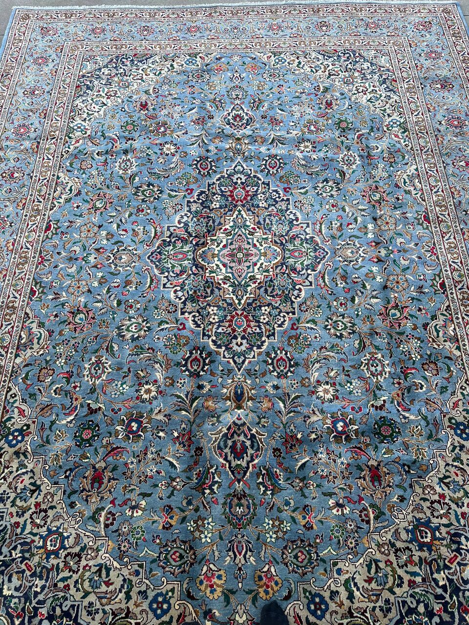 4x3M Signed Fine Kashmar Rug - Image 5