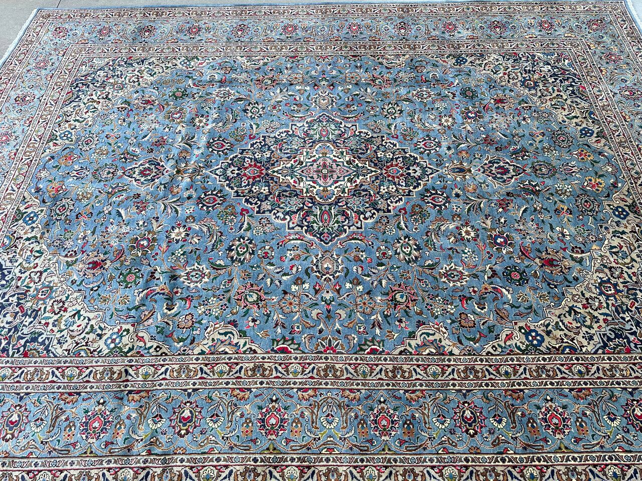 4x3M Signed Fine Kashmar Rug - Image 6