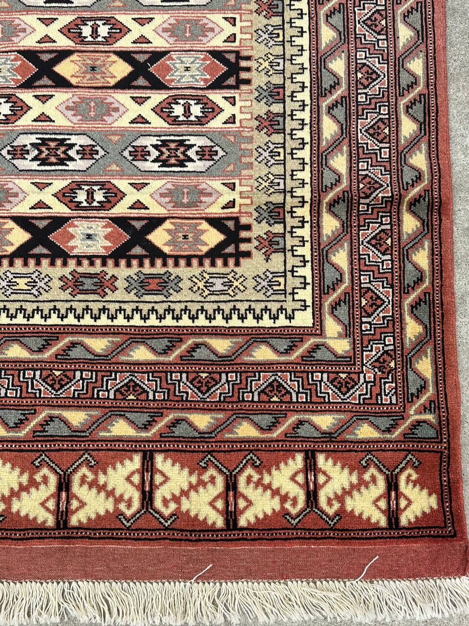 2.1x1.3M Persian Quchan Nomadic Rug - Image 4