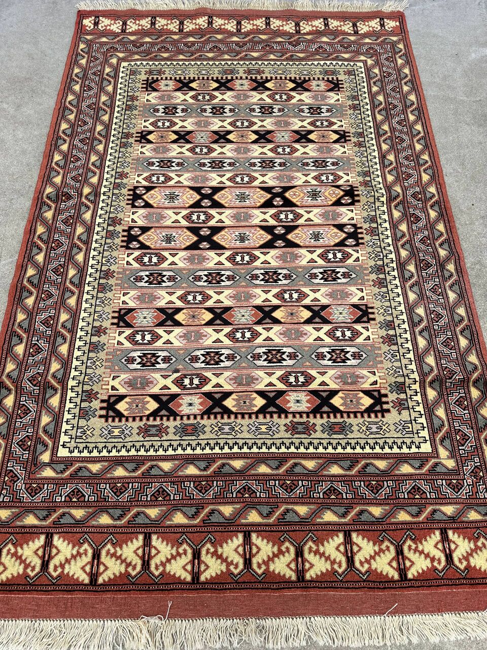 2.1x1.3M Persian Quchan Nomadic Rug - Image 2