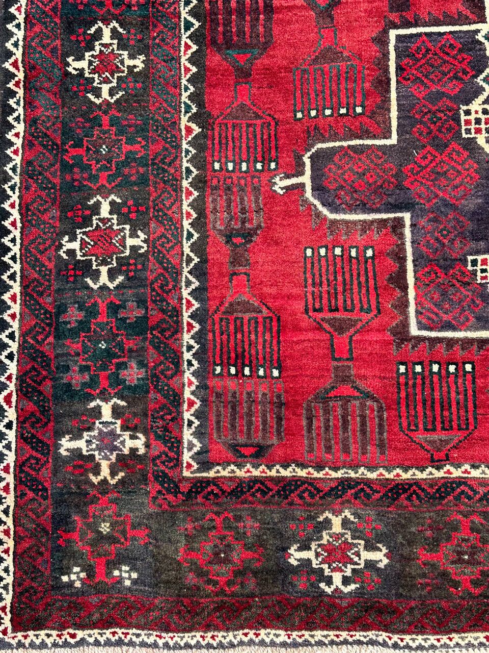 2.5x1.2M Kurdi Quchan Rug - Image 7