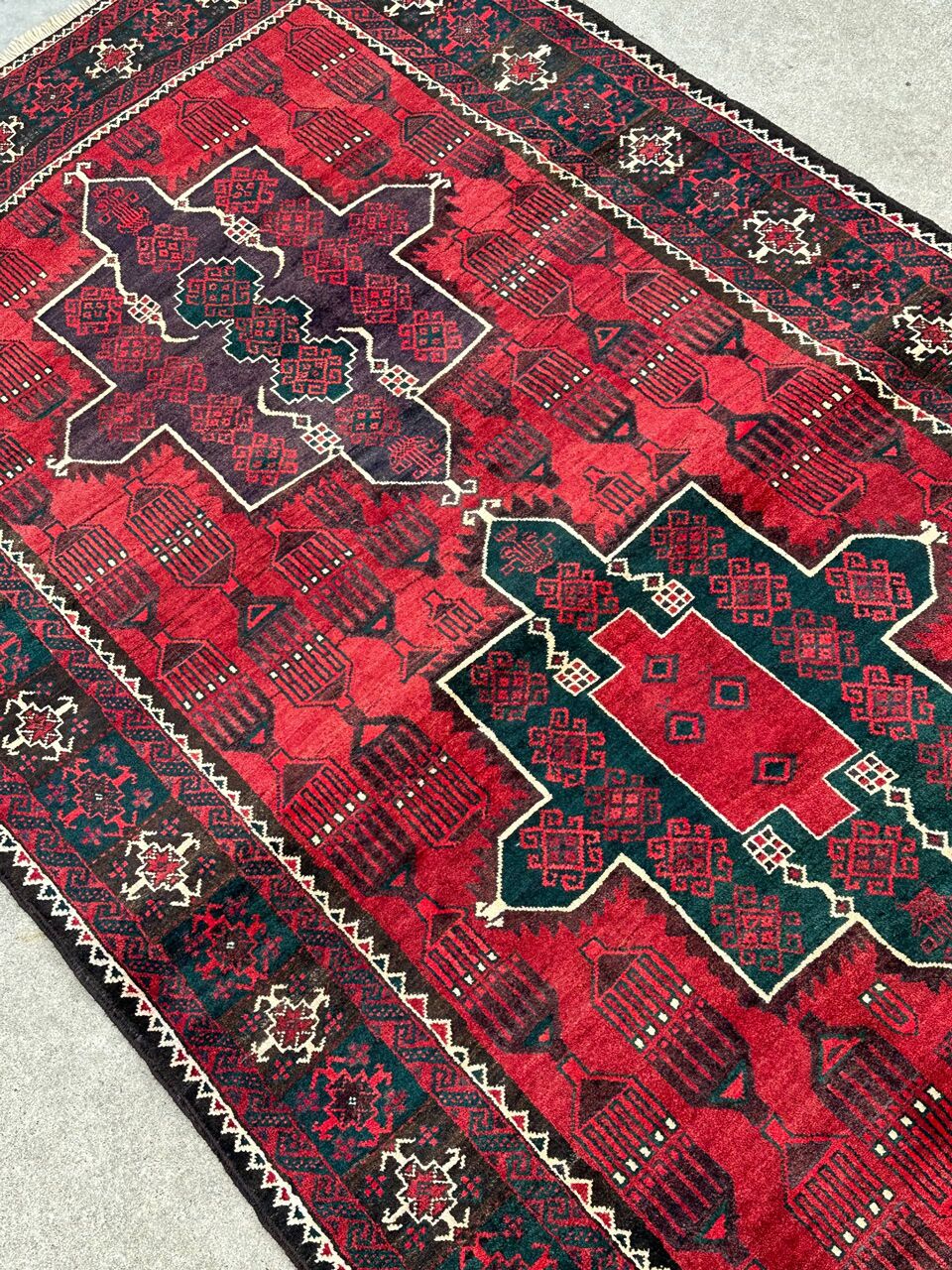 2.5x1.2M Kurdi Quchan Rug - Image 4