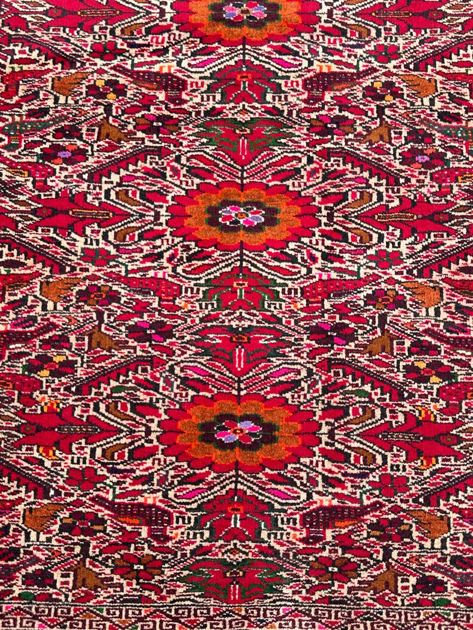 1.4x1.2M Antique Persian Balouchi Rug - Image 3