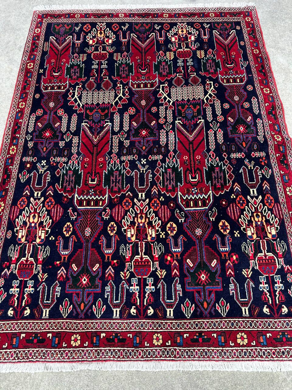 1.9x1.4M Kerman Persian Rug (Sirjan) - Image 2