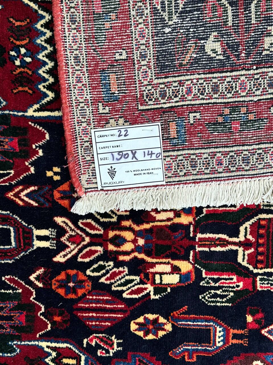 1.9x1.4M Kerman Persian Rug (Sirjan) - Image 9