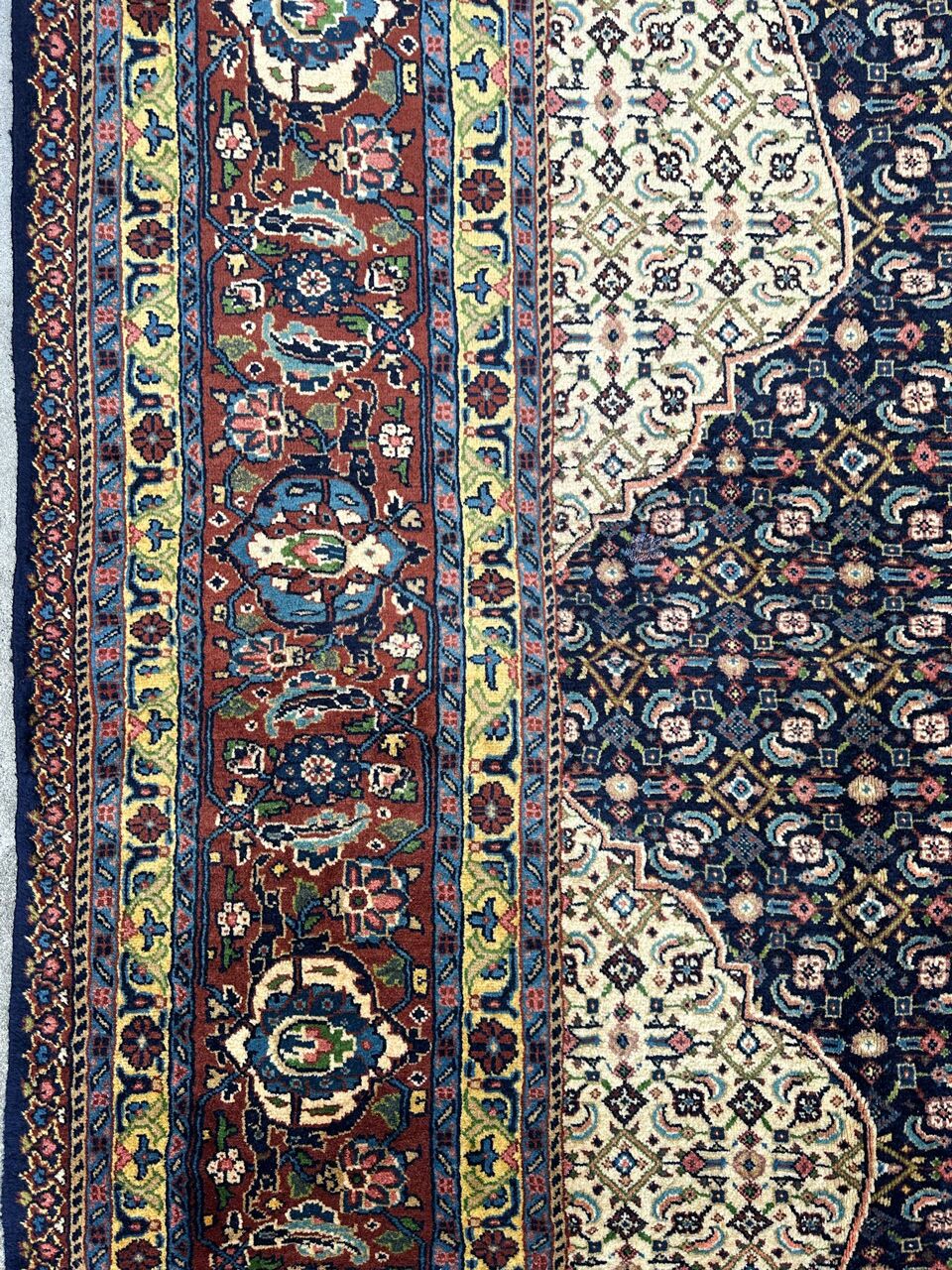 3.1x2.2M Persian Sarough Rug - Image 7