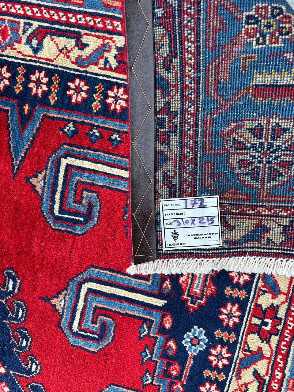 3.1x2.1M Tribal Vis Rug - Image 12