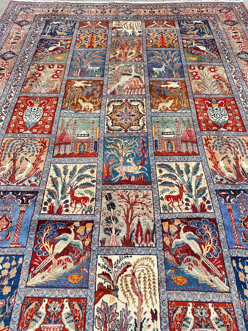 Garden Design Kashmar Persian Rug - Image 3