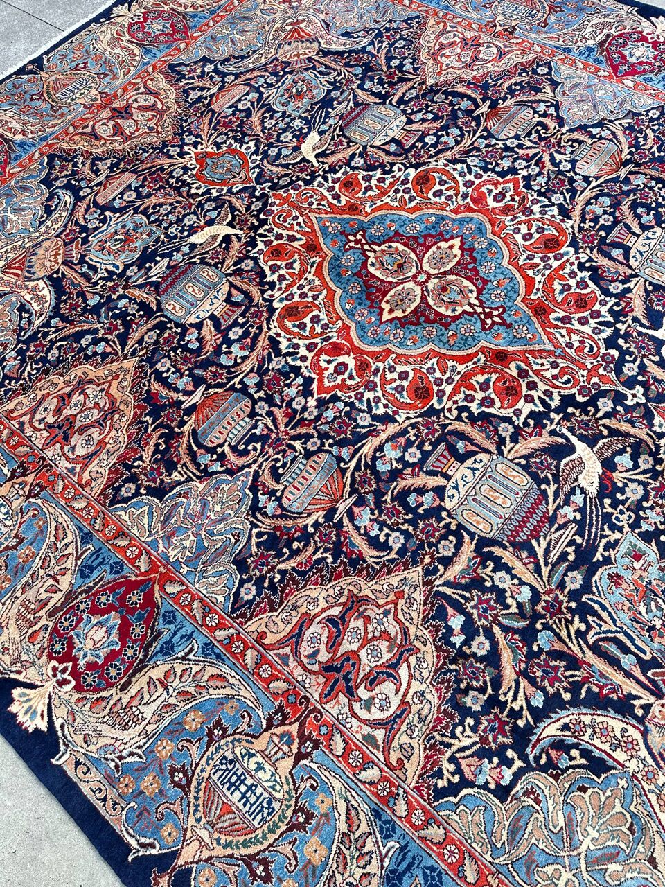 4x3M Antique Treasure Design Kashmar (50 Years Old) - Image 9