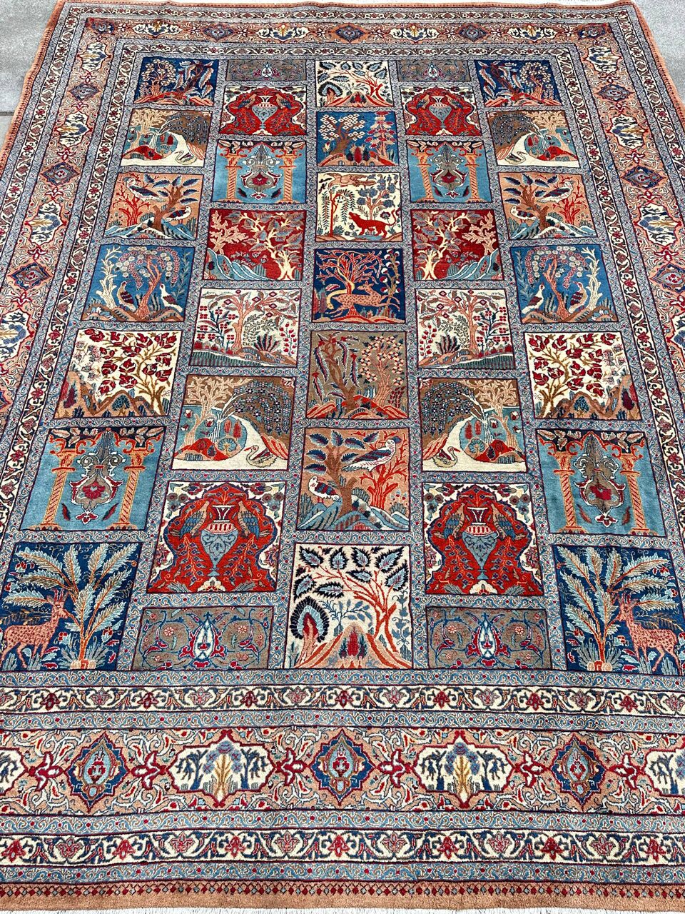 4x3M Garden Design Kashmar Persian Rug - Image 7