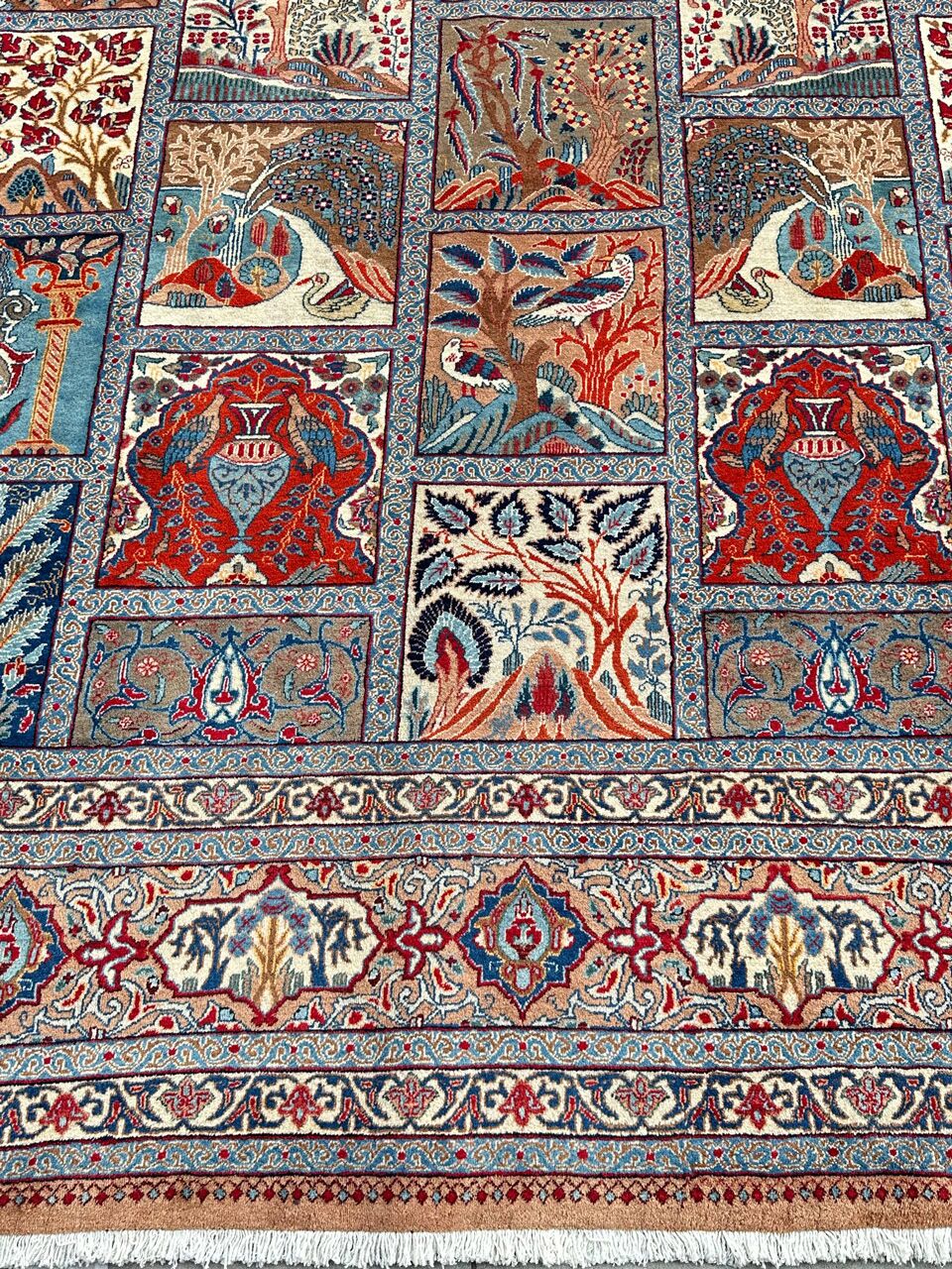 4x3M Garden Design Kashmar Persian Rug - Image 8