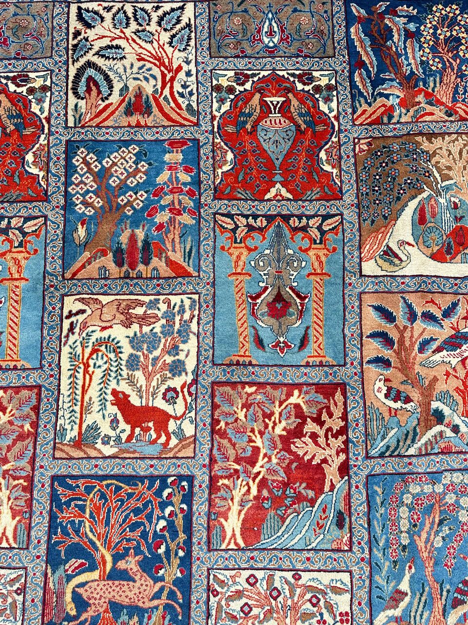 4x3M Garden Design Kashmar Persian Rug - Image 3