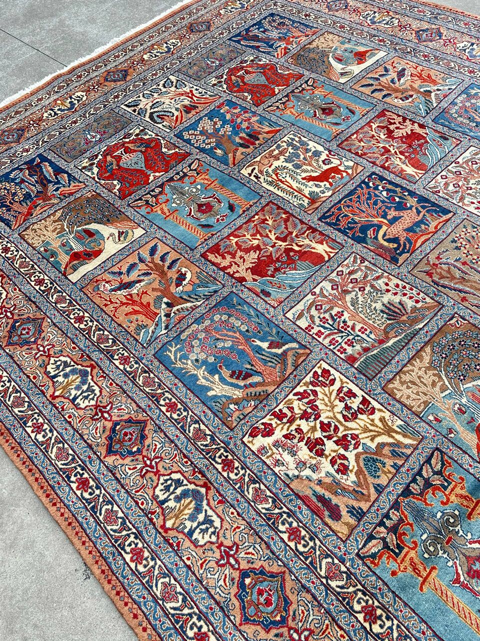4x3M Garden Design Kashmar Persian Rug - Image 4