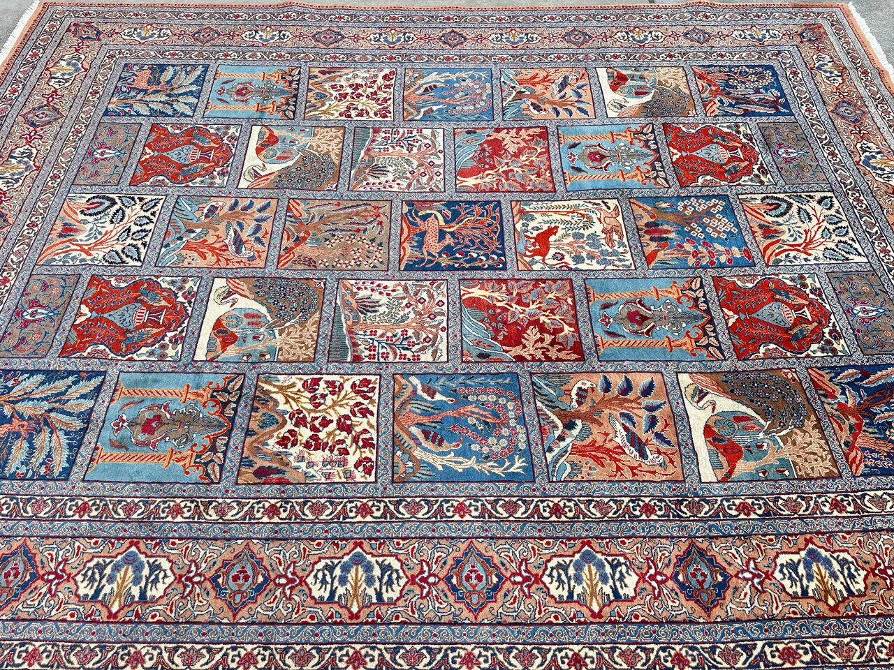 4x3M Garden Design Kashmar Persian Rug - Image 6