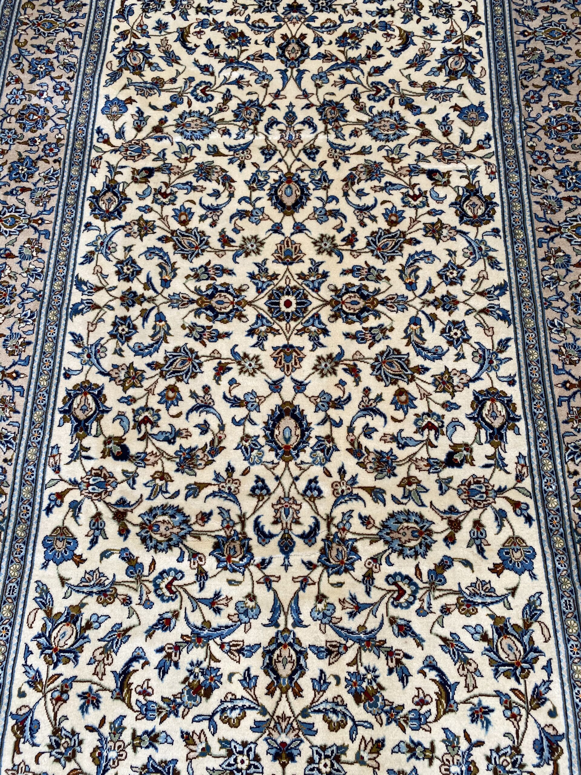 3.1x2M Royal Beige Persian Kashan - Image 4
