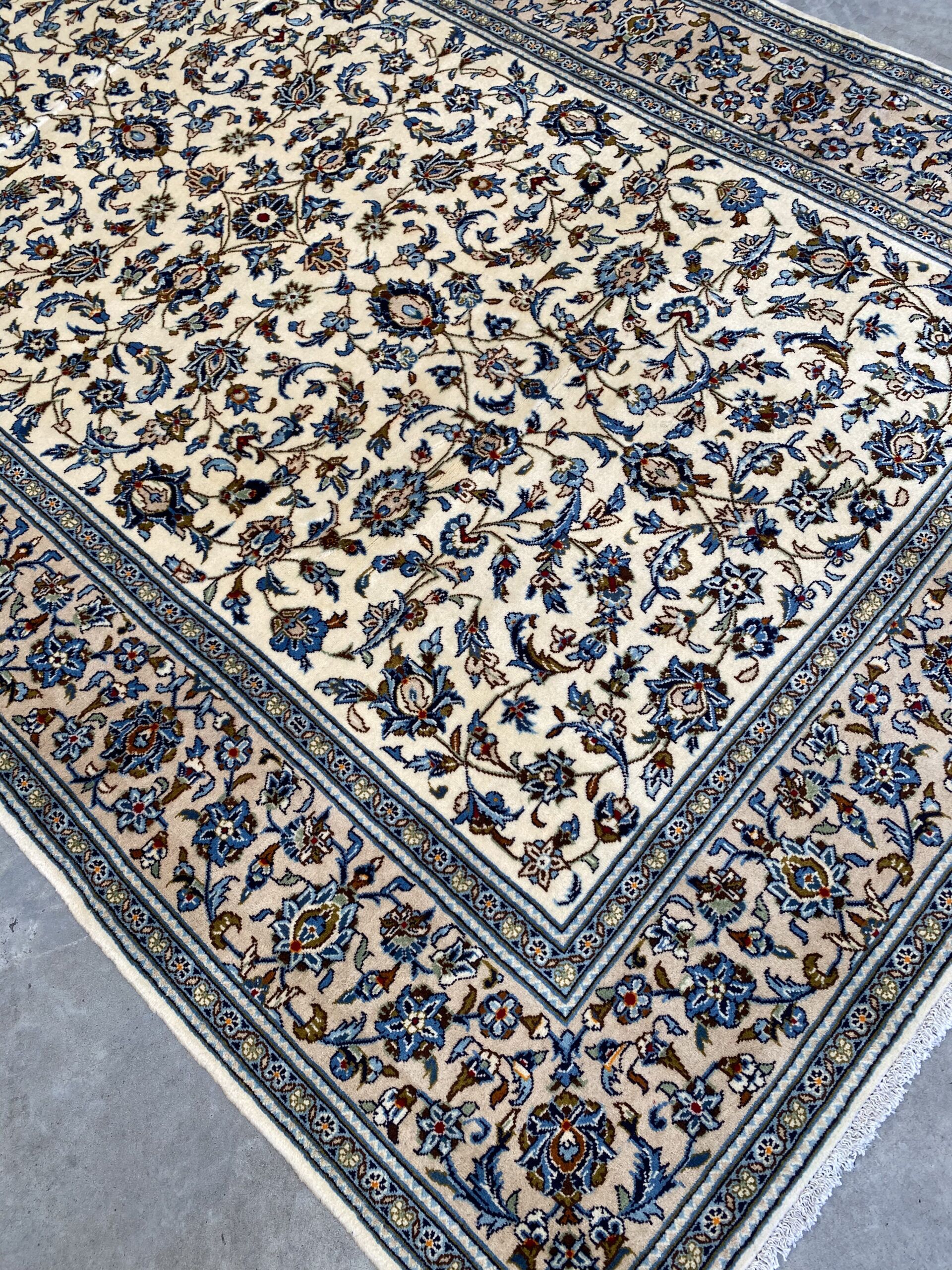 3.1x2M Royal Beige Persian Kashan - Image 5