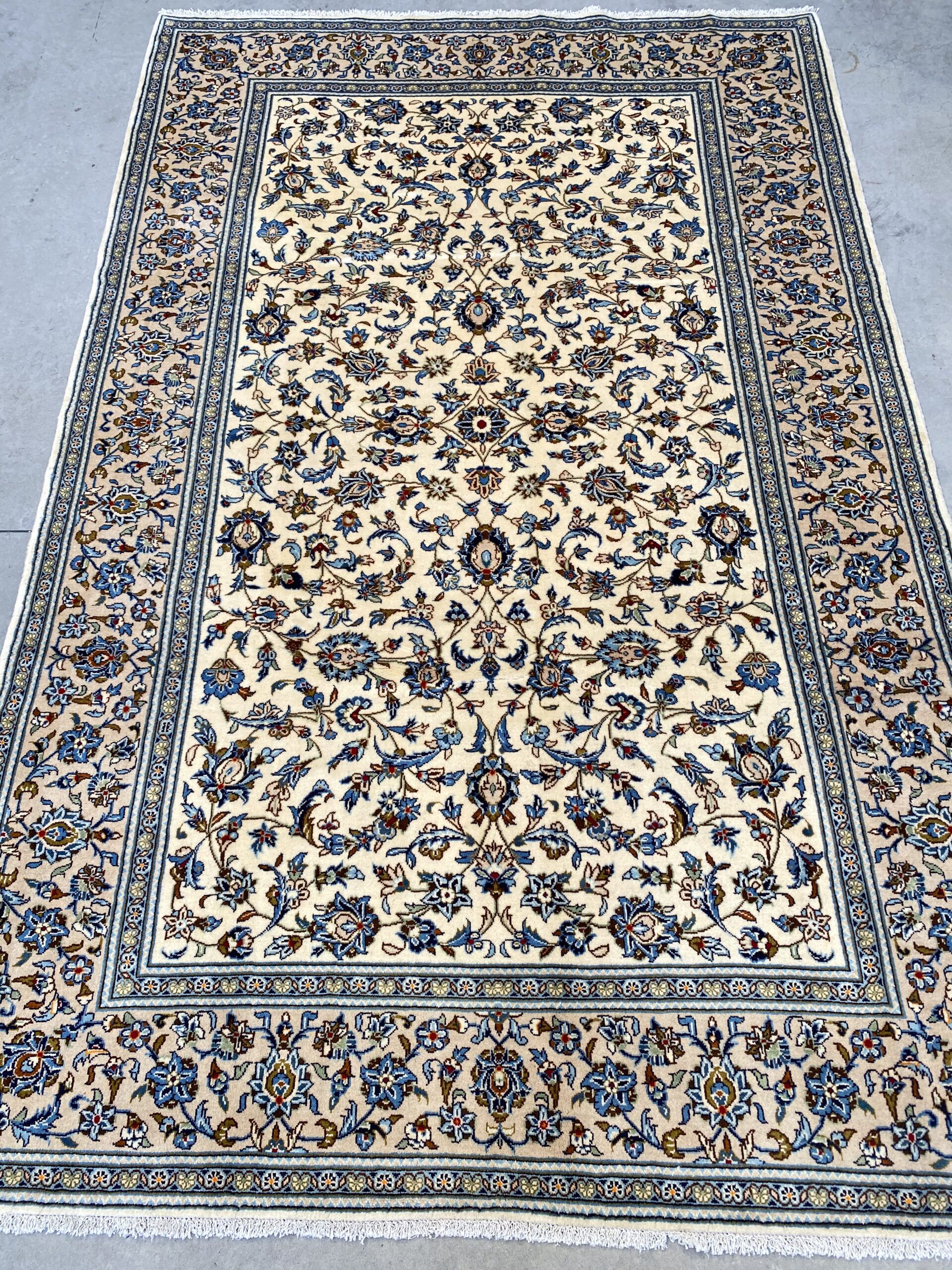 3.1x2M Royal Beige Persian Kashan - Image 7