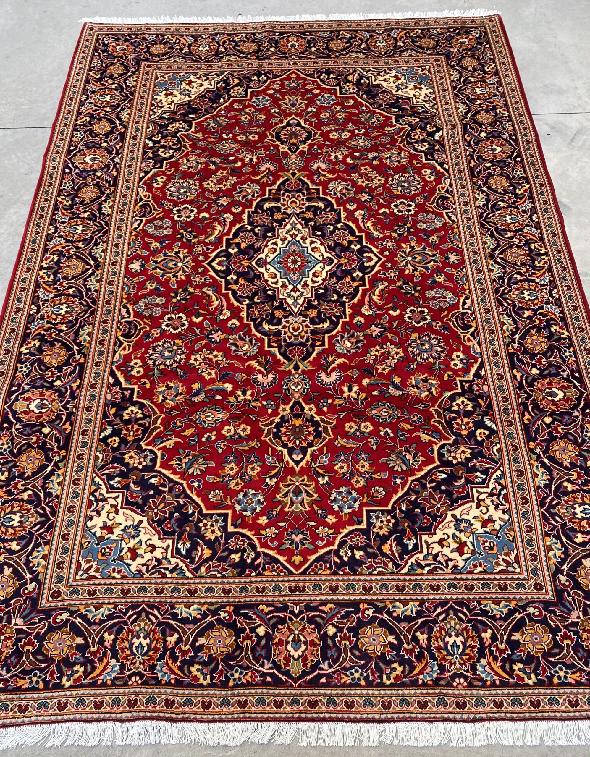 3x2M Royal Traditional Persian Kashan Rug - Image 2