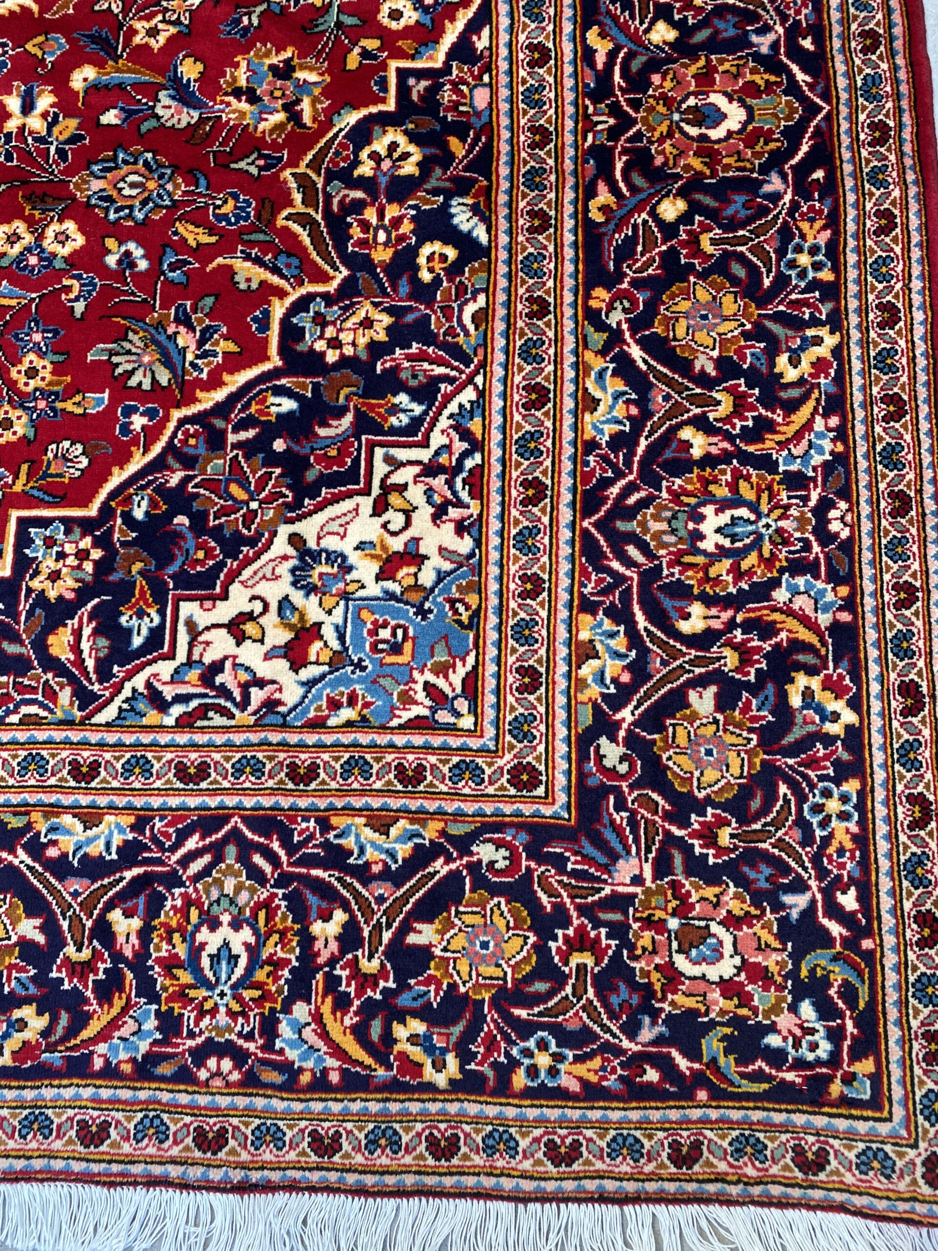 3x2M Royal Traditional Persian Kashan Rug - Image 3