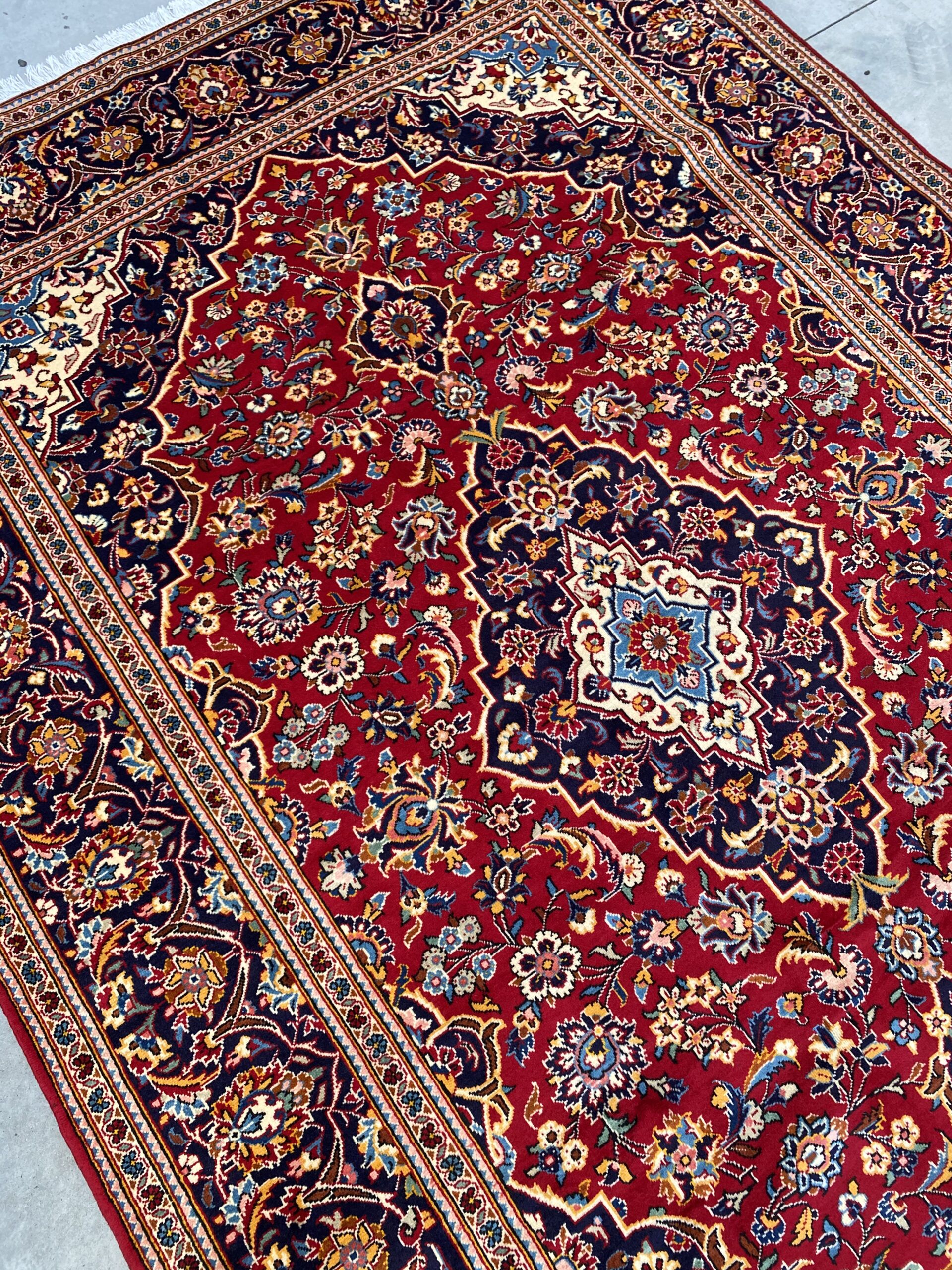3x2M Royal Traditional Persian Kashan Rug