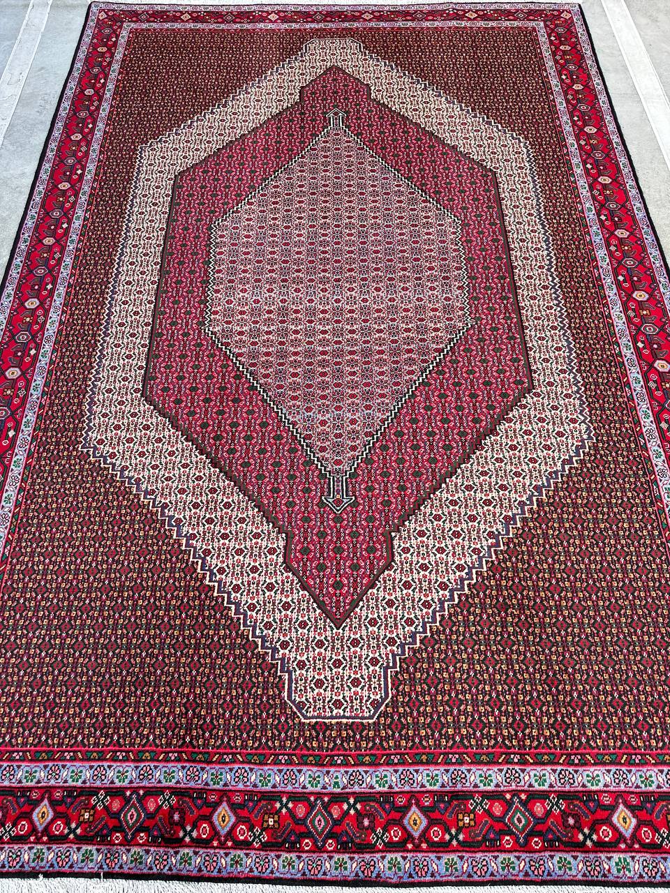3x2M Kurdish Sanandaj Rug - Image 2