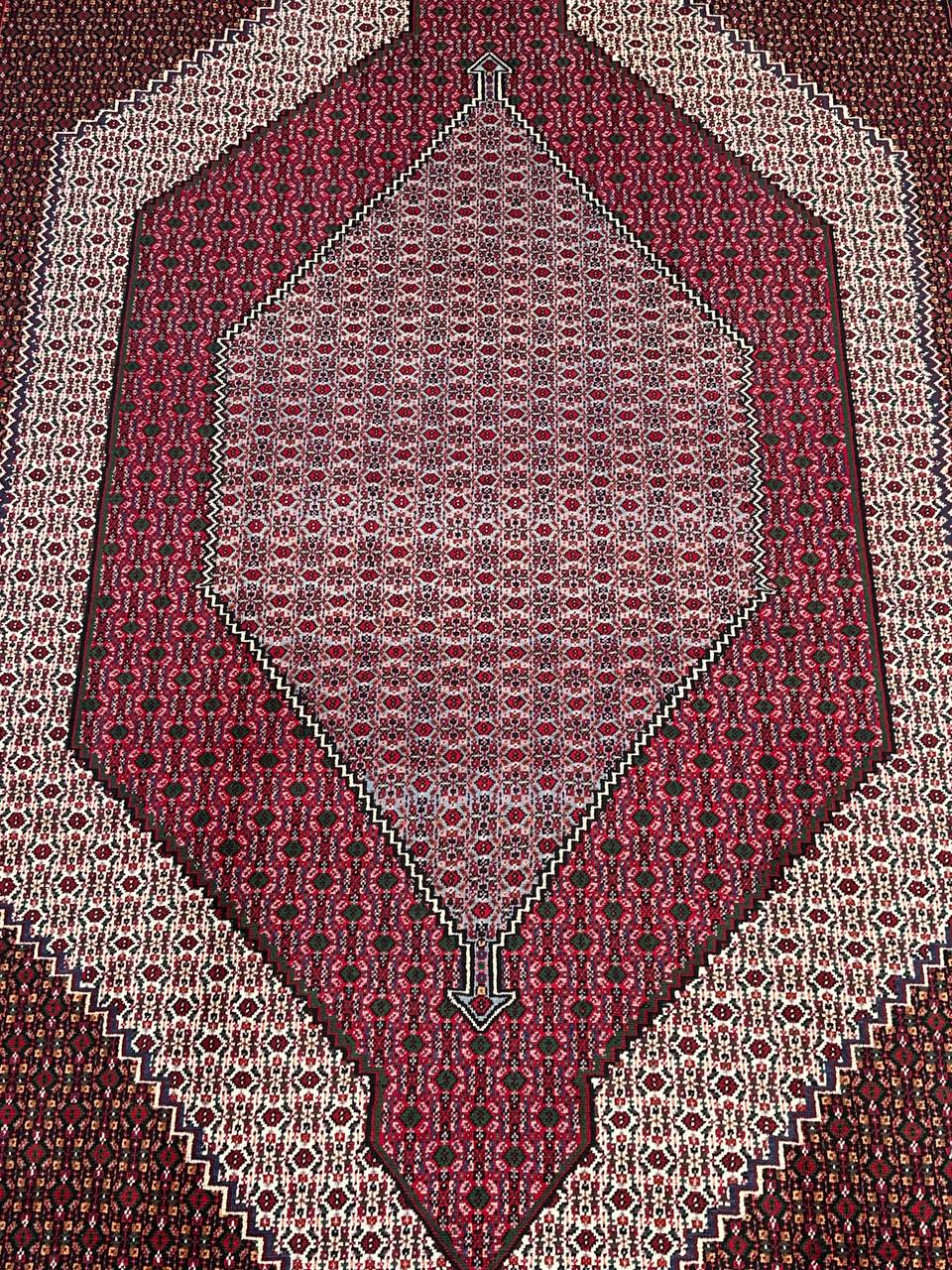 3x2M Kurdish Sanandaj Rug - Image 7