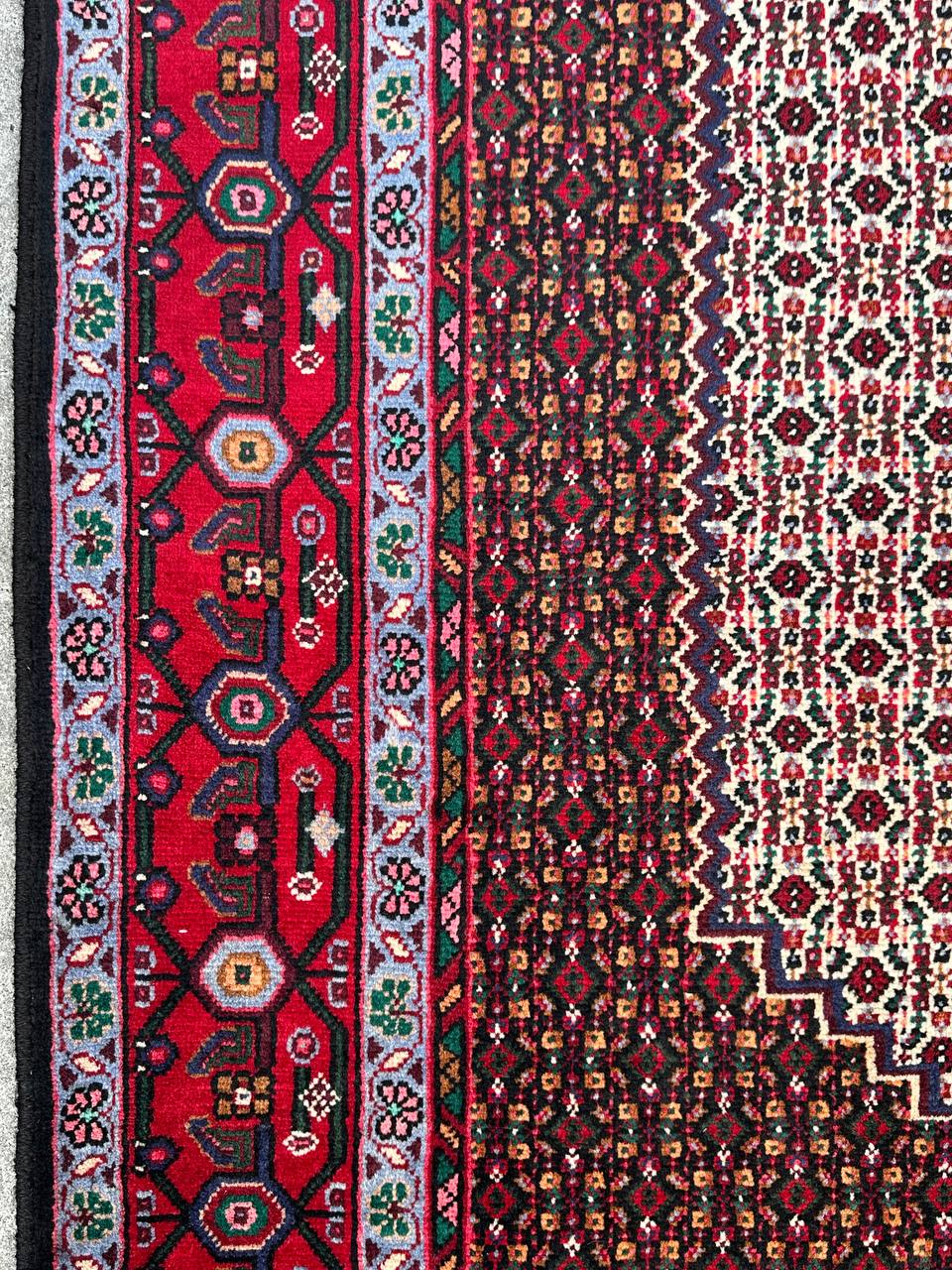 3x2M Kurdish Sanandaj Rug - Image 5