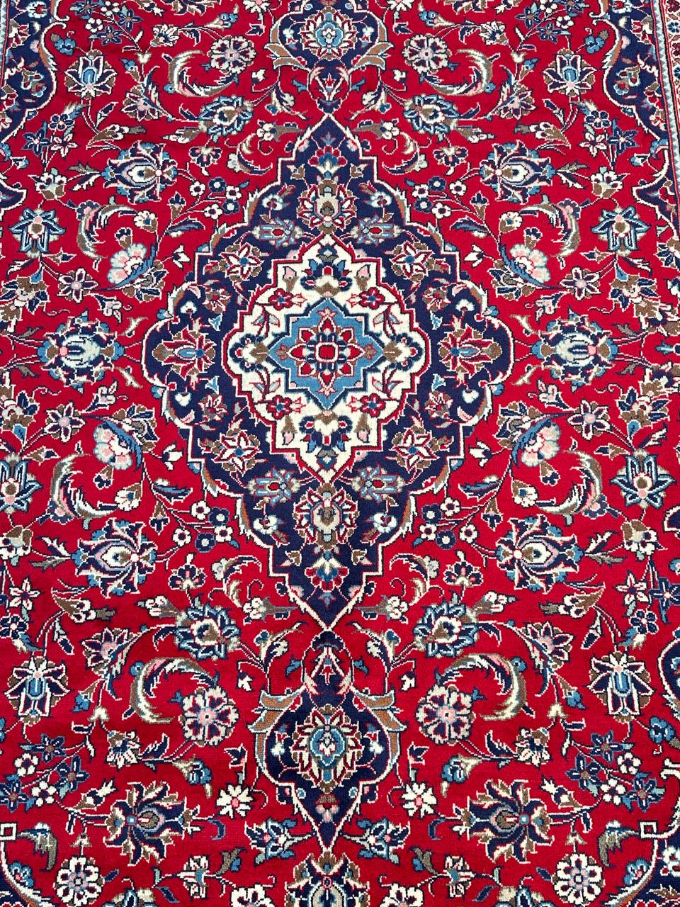 3x2M Royal Traditional Persian Kashan Rug - Image 3