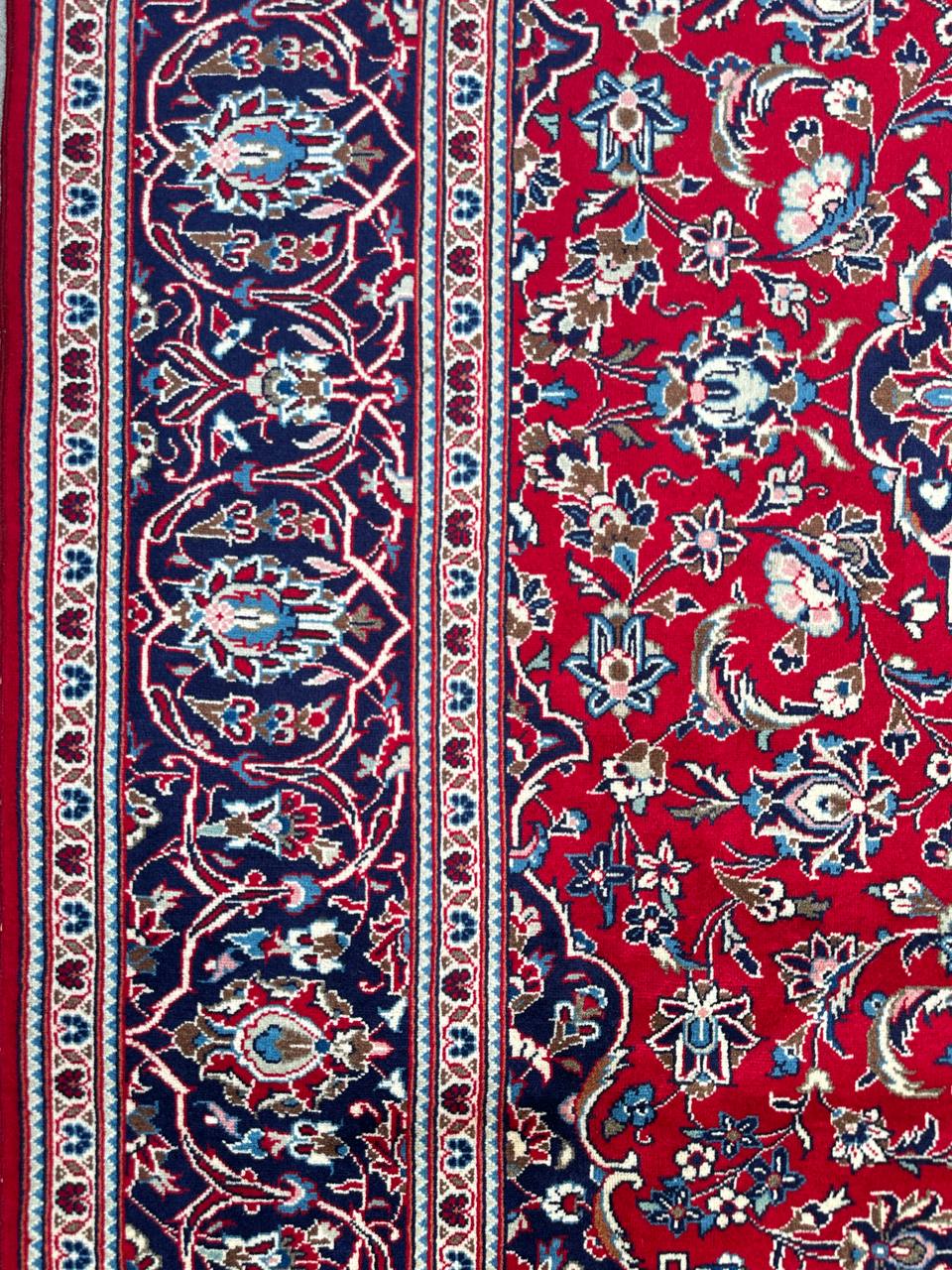 3x2M Royal Traditional Persian Kashan Rug - Image 6