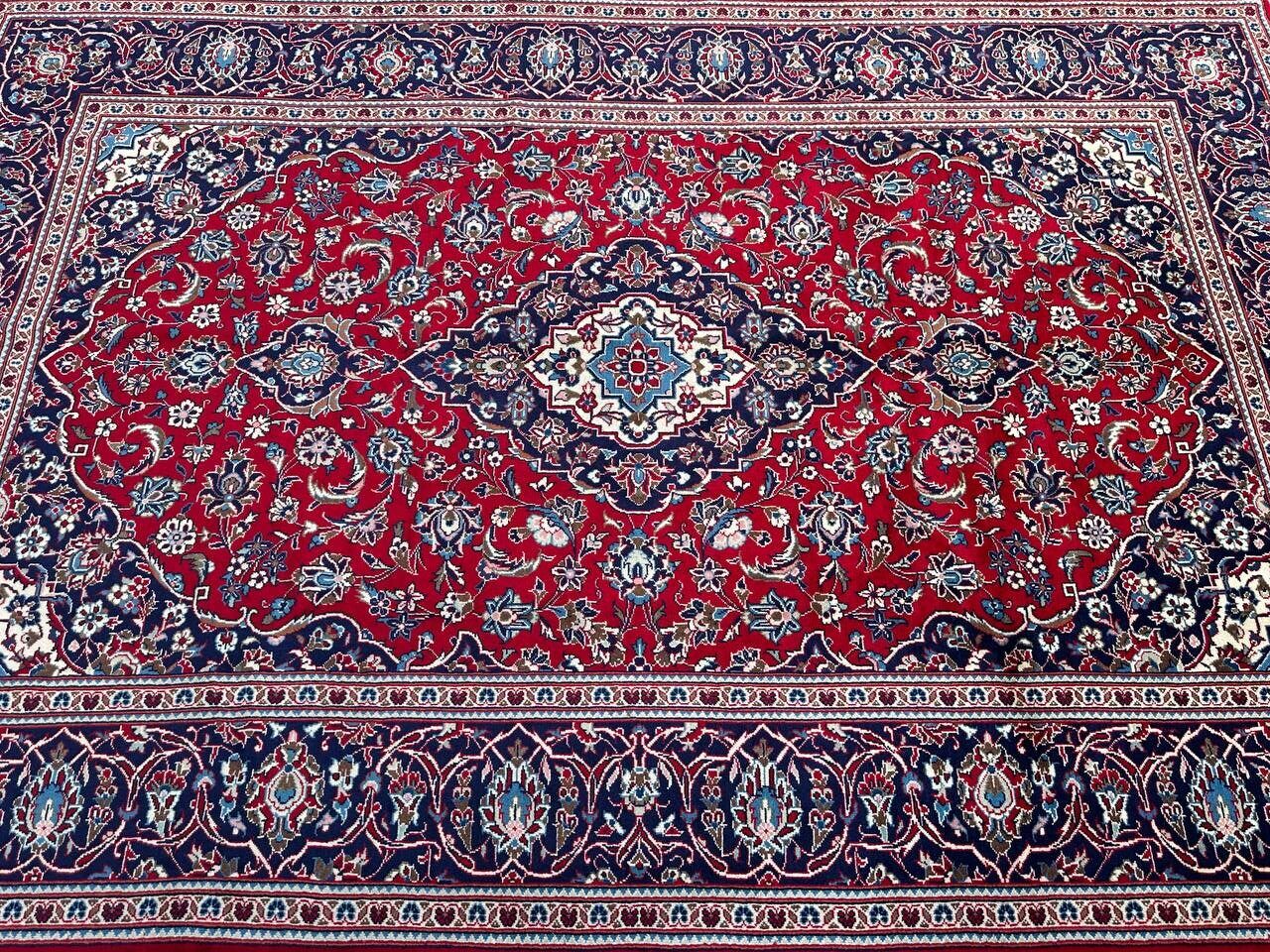 3x2M Royal Traditional Persian Kashan Rug - Image 7