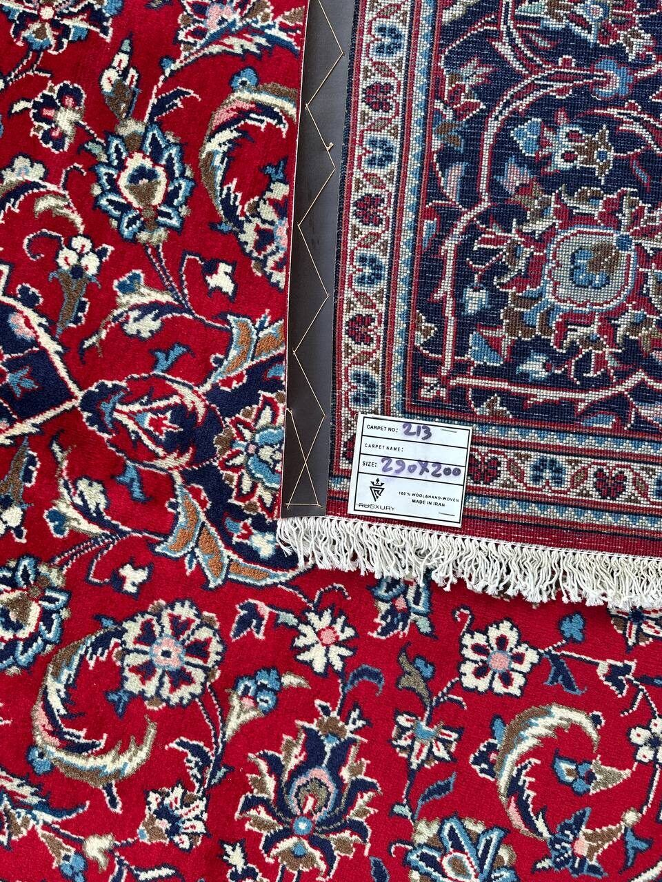 3x2M Royal Traditional Persian Kashan Rug - Image 11